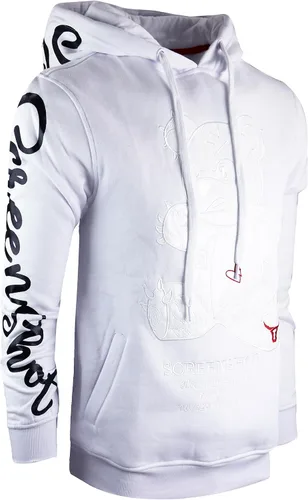 Miniatura 62 de SCREENSHOT Sudadera urbana de forro polar para hombre, diseño de dibujos animados de animación, parche bordado de gel