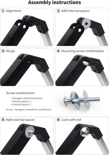 Miniatura 7 de Luz de trabajo de máquina impermeable LED, ángulo ajustable multiusos, aleación de aluminio, brazo largo para torno CNC fresado taladro prensa