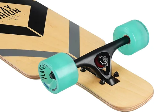 Miniatura 5 de Playshion Drop Through Freestyle - Patineta de tablero largo 39.0 in/Negro