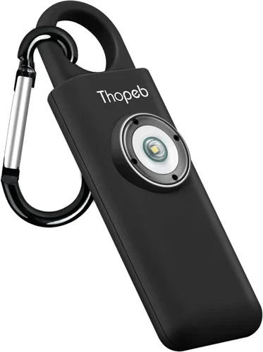 Miniatura 11 de Thopeb – La alarma de seguridad personal original para mujeres Autodefensa – Llavero de sirena de autodefensa para adultos mayores y niños – Sirena