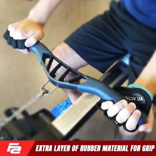 Miniatura 7 de Guantes de entrenamiento Fit Active Sports para el gimnasio - Agarres duraderos para el gimnasio y almohadillas de agarre - Acolchado de goma