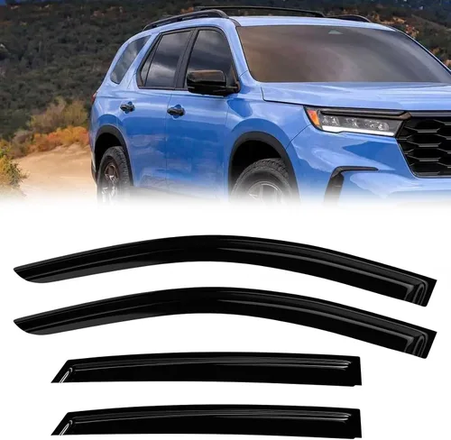 Miniatura 71 de Protectores de lluvia de ventana para Ford F150 SuperCab 2004-2014 2 piezas deflector de ventana para 09-14 F-150 con 2 puertas delanteras