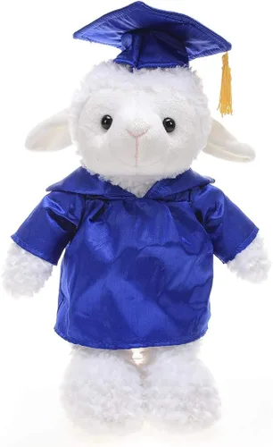 Miniatura 18 de Plushland Peluche de animal, juguetes de 12 pulgadas, regalo para el día de graduación, lo mejor para cualquier graduado de escuela, 12 pulgadas