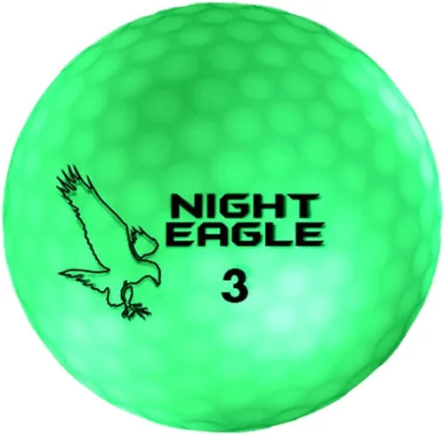 Miniatura 5 de Night Eagle CV - Pelotas de golf LED que brillan en la oscuridad, pelota individual, brillante, activada con luz, sin temporizador, se apaga