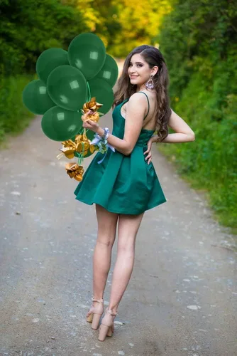 Miniatura 7 de Treasures Gifted - Globos de un solo color mate, Verde Pino