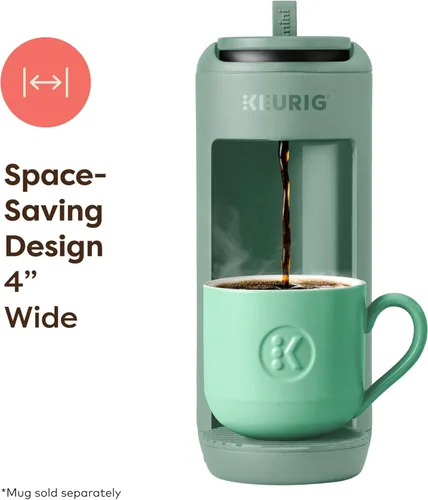 Miniatura 2 de Keurig K-Mini Mate - Cafetera de una sola porción, ultracompacta de 4 pulgadas de ancho, apta para taza de viaje, regalo ideal para vacaciones