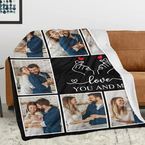 Miniatura 72 de Mantas personalizadas con foto, manta de fotos personalizada, mantas personalizadas con imagen, regalos personalizados para mujeres, hombres