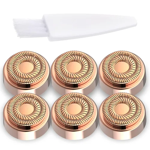 Miniatura 10 de Cabezales de repuesto para removedor de vello facial: compatible con Finishing Touch Flawless herramienta de depilación facial para mujeres, como se