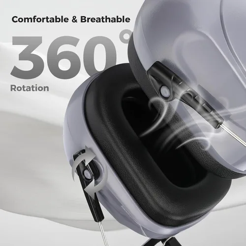 Miniatura 128 de ProCase NRR 28dB Noise Reduction Ear Muffs, Foldable Adjustable Noise Cancelling Headphones