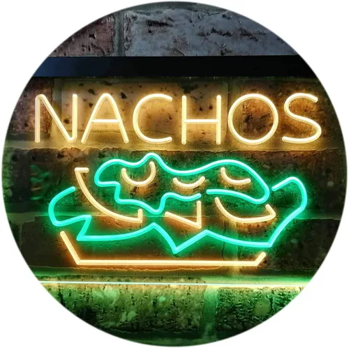 Miniatura 18 de ADVPRO Nachos Café - Letrero de neón LED de doble color, azul y rojo, 16 x 12 pulgadas, st6s43-i0314-Br