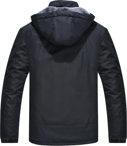 Miniatura 2 de Chaqueta de esquí de invierno para hombre, chaqueta de lluvia impermeable a prueba de viento