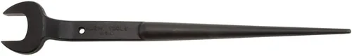 Miniatura 11 de KLEIN TOOLS 3212TT Llave de boca abierta de construcción con orificio para amarrar, fabricada en EE. UU., apertura nominal de 1-1/4 pulgadas, perno