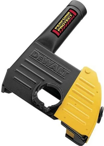 DEWALT Cubierta de polvo para amoladora angular, corte y apunta por meter, 5 a 6 pulgadas (DWE46100), color negro