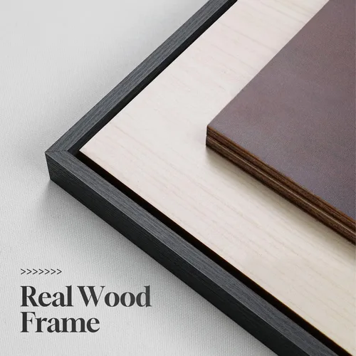 Miniatura 4 de Arte de pared de madera 3D con textura bohemia 3D para dormitorio, 3 piezas de arte de madera tallada botánica tropical para paredes, hoja de Marrón