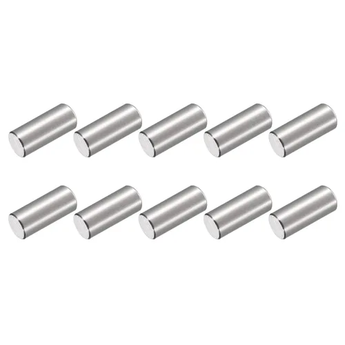 METALLIXITY Pasador de clavija (0.23 x 0.472 pulgadas), 10 unidades, clavijas de soporte de estante de acero inoxidable 304, elementos de sujeción -