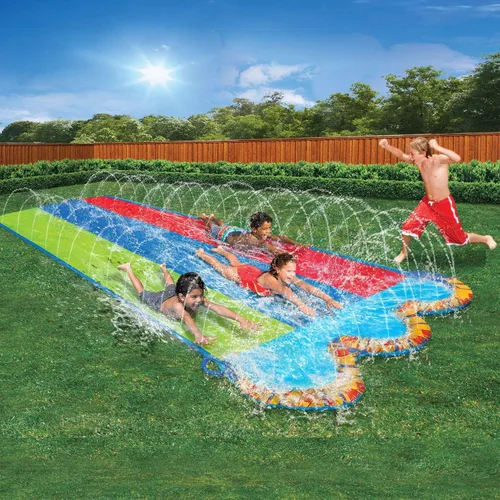 Miniatura 3 de Banzai 42329 Triple Racer tobogán de agua