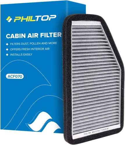 Miniatura 8 de PHILTOP Filtro de aire de cabina, reemplazo para CF10285 CP285 4Runner Camry Corolla Tundra Highlander Avalon Prius Sequoia IS250 RX350, Filtro