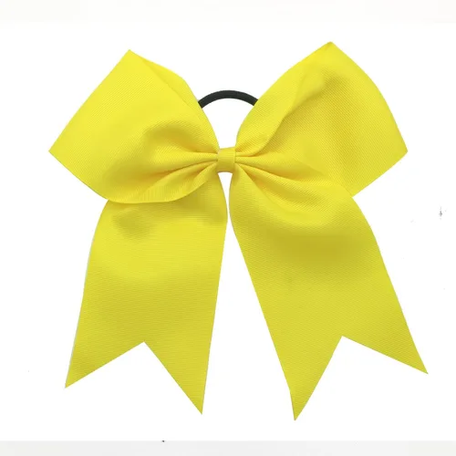 Miniatura 3 de 20 piezas lazos grandes de 8" para porristas para niñas, hechos a mano, cinta grosgrain, accesorios para el cabello para adolescentes, niñas