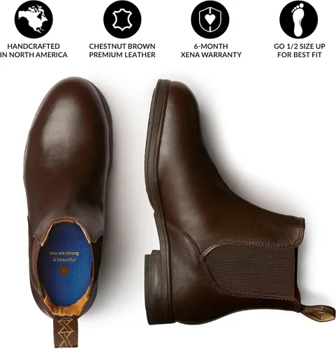 Miniatura 5 de Xena Workwear Botas de seguridad Valence SD para mujer, ónix vegano, punta de acero
