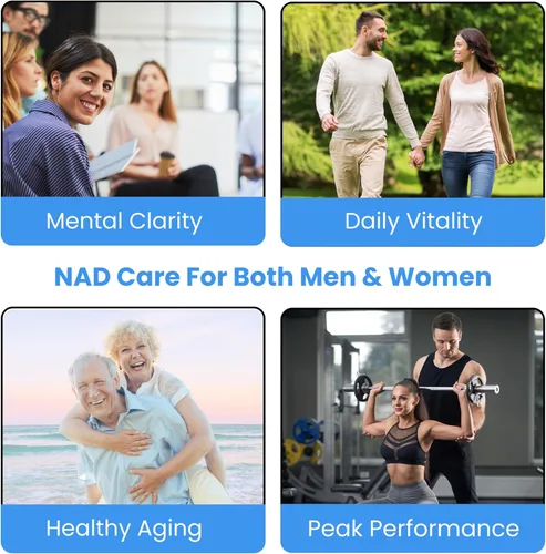 Miniatura 4 de NAD+ Cápsulas 950mg 60 cápsulas vegetales Energía celular y apoyo saludable al envejecimiento aumenta el metabolismo, la inmunidad y la función