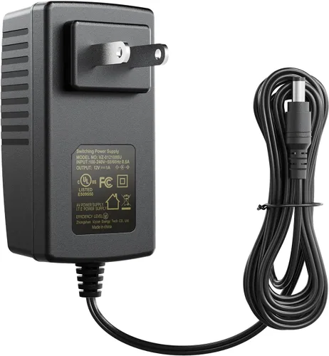 ZOSI Adaptador de fuente de alimentación de 3 pies AC 100-240V a DC 12V 1A 1000mAvAvPower para cámara de vigilancia de seguridad CCTV, sistema DVR