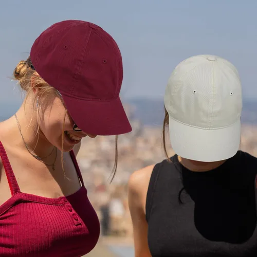 Miniatura 6 de Umeepar Gorra de béisbol con cara sonriente para mujeres y hombres, ajustable, de perfil bajo, de algodón, sin estructura, para papá