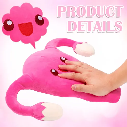 Miniatura 3 de Mumufy Uterus - Juguete de peluche divertido para mujeres, regalos de útero, ginecólogo, salud, regalo educativo, fertilidad, decoración de fiesta