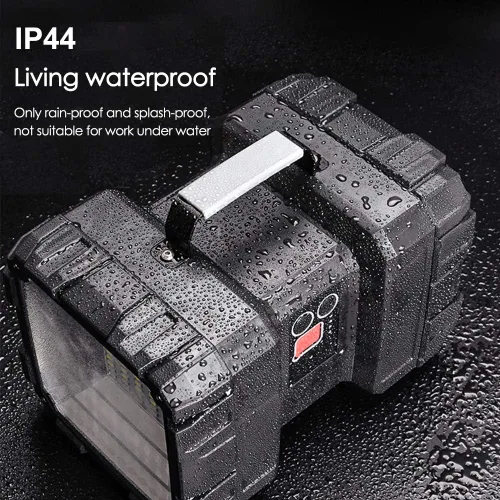 Miniatura 8 de AlpsWolf Bundle-2 artículos: linterna y linterna, banco de energía 4800mAh, 24h en espera, 4+4 modos, impermeable