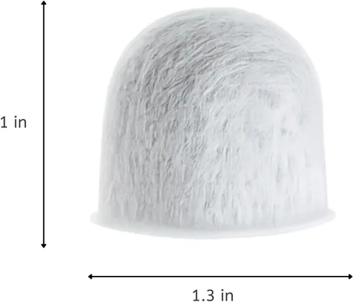 Miniatura 2 de Paquete de 6 cápsulas de filtro de agua Nispira WGCM350 de repuesto para sistema de cafetera Wolf Gourmet, 10 tazas WGCM100S WGCM110S WGCM120S