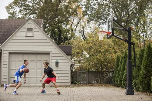 Miniatura 7 de Goalrilla Baloncesto para hombre de tamaño reglamentario para interior/exterior con cubierta compuesta y durabilidad increíble, talla 7
