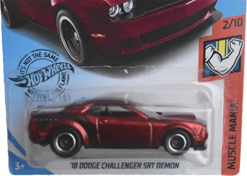 Miniatura 2 de Hot Wheels Super Treasure Hunt '18 Dodge Challenger SRT Demon