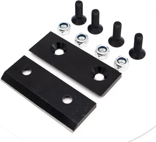 942-0544 742-0653 Trituradora Cuchilla Astilladora Reemplazo Craftsman Troy-Bilt MTD 981-0490 781-0490,Mn Forja de Acero,HRC60