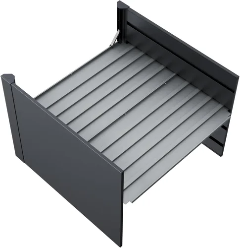 Miniatura 2 de Vego garden Kits de Cama de Jardín Moderna Alta de 32" con Piso Intermedio que Ahorra Suelo 21" x 42