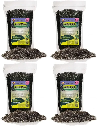 Miniatura 5 de Eleva tu Alocasia con la mezcla orgánica de tierra de Gardenera - Cultiva hojas más saludables y elegantes - 1 cuarto de galón