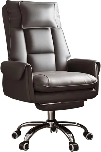 Miniatura 8 de High Back Computer Gaming Chair with Footrest Lumbar Backrest Design Executive Swivel Office Desk Chairs for Conference Room Living Bedroom