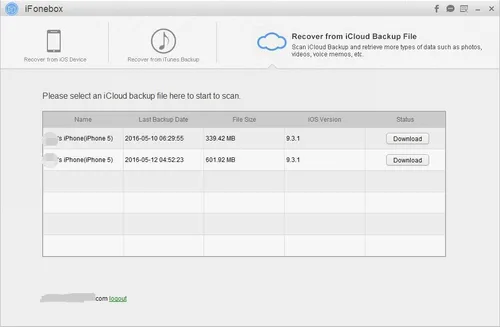 Miniatura 7 de iFonebox for Windows – Recover lost iPhone, iPad or iPod Touch Data [Download]