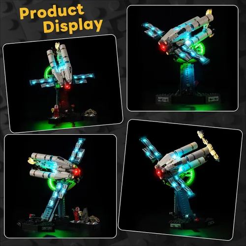 Miniatura 5 de Kyglaring LED Light Kit Compatible with Lego Project Hail Mary 11389 Building Blocks Building Set - Upgraded Remote Control & Multi-Mode Dimming