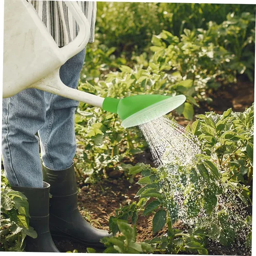 Miniatura 6 de Yardwe Cabezal de regadera de plástico verde universal