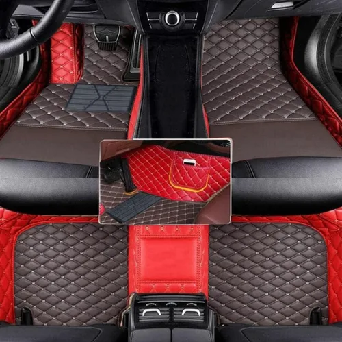 Miniatura 9 de Alfombrillas de cuero completas a medida para auto - Mejora el interior de tu vehículo con forros de piso específicos para vehículos - Perfectas