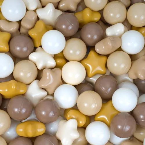 Miniatura 12 de Paquete de 100 pelotas para piscina de bolas - Bolas de plástico a prueba de aplastamiento y libres de BPA para carpa, casa de juegos, juguete