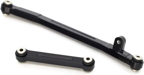 Miniatura 5 de Treal SCX24 Enlaces de dirección Aluminio 7075 Juego de varillaje de dirección para SCX24 Axial Escala 1/24 Actualizaciones (negro)
