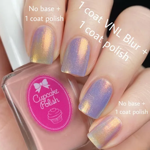 Miniatura 3 de Cupcake Polish VNL Blur #1 (fair) - Esmalte de uñas visible con base neutra