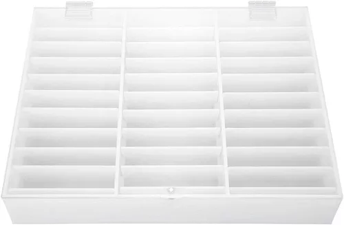 Miniatura 9 de Semme Organizador de uñas falsas, caja de almacenamiento de uñas, caja de exhibición, contenedor de decoración de uñas, caja de almacenamiento vacía