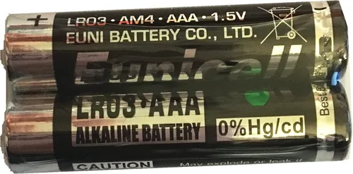 Miniatura 6 de 4 piezas AAA LR3 LR03 AM4 MN2400 tarjeta 0% Hg 1.5V Ultra Power alcalina larga duración nueva batería
