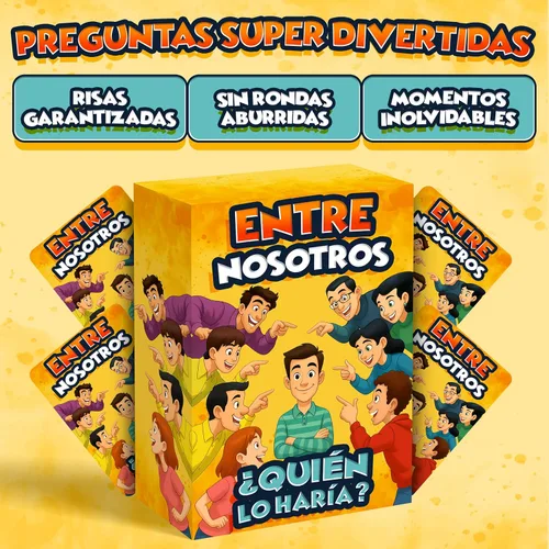 Miniatura 4 de ¿Quién lo Haría? Juego de Mesa en Español para Familia, Amigos, Adultos y Adolescentes Juego de Cartas Divertido para Fiestas, Noche