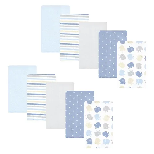 Miniatura 276 de Hudson Baby - Paños unisex de franela de algodón para bebé, bosque, talla única
