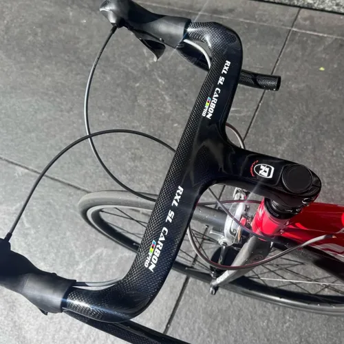 Miniatura 7 de Manillares de fibra de carbono RXL SL para bicicleta de carretera con vástago integrado, manillar de bicicleta de carretera integrado de carbono