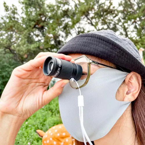Miniatura 3 de Monocular de primer plano diseñado para usuarios de baja visión que tienen discapacidad visual. Monoculares de aumento de tamaño mini para visión a