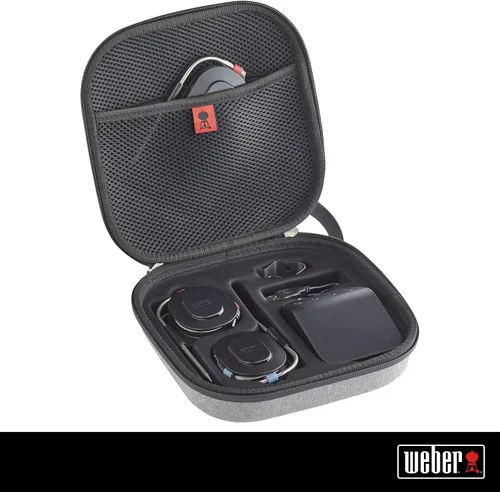 Miniatura 3 de Weber Connect Smart Grilling Hub - Funda protectora oficial con espuma EVA, almacenamiento de accesorios, bolsillos de malla y espacio