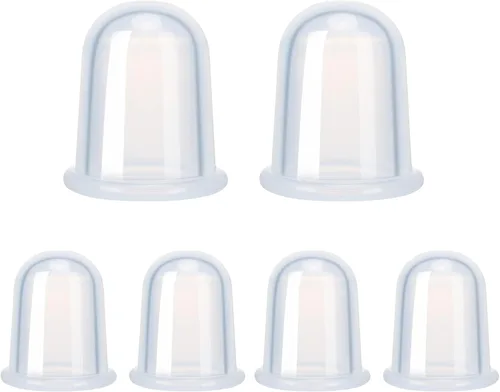 Miniatura 8 de Juego de terapia de ventosas de silicona, kit de ventosas para terapia de masaje, juego de ventosas para eliminar la celulitis, masajeador de copa